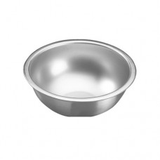 Round Dish 200 ccm Stainless Steel, Size Ø 116 x 35 mm
